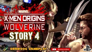 WOLVERINE XMEN ORIGINS GAME STORY 4  MARVEL  ACTIVISION  RAVEN SOFTWARE  SONY PLAYSTATION [upl. by Essila]