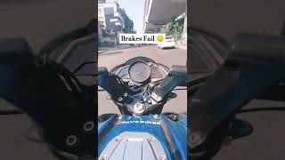 Brakes nhi lag rhe hai 😞 automobile travel vlog snow adventure bike motovlog favebiker ns [upl. by Stortz]