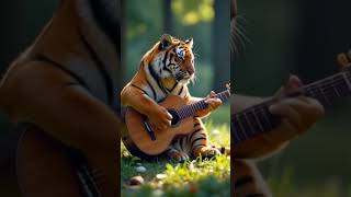 Always remember us this way AI Tiger playing guitar [upl. by Shutz737]