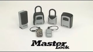 Master Lock SafeSpace® Spare Key Lock Boxes [upl. by Maxantia]