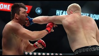 MATT MITRIONE vs SERGEI KHARITONOV HL [upl. by Oliy]