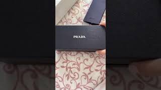 Prada Sunglasses Unboxing Video  Premium Box [upl. by Adkins]