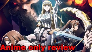 Overlord Sacred Kingdom  Anime only review [upl. by Mccallion469]