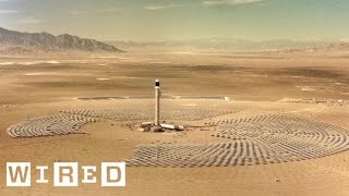 Crescent Dunes Solar Energy Project Part 1 The FacilityThe WindowWIRED [upl. by Melan]