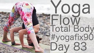 30 Minute Glowing Yoga Body Workout Vinyasa Flow Class Day 83 Yoga Fix 90 [upl. by Ainadi]