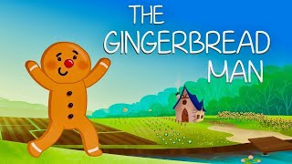 The Gingerbread Man  Kids Bed Time Story from Classic Fairy Tales StoryTeller2293 [upl. by Auqinal]