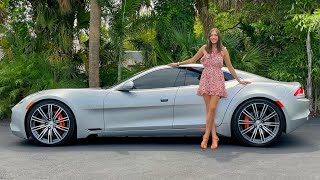 Karma Automotives Series Hybrid Car  2018 Karma Revero  Only One Previous Owner [upl. by Ohs391]