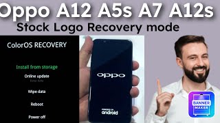 Stock logo Recovery mode OPPO A12 A5S A7 PAANO AYUSIN NO NEED PC [upl. by Aan]