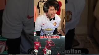 MAN UTD 43 LIVERPOOL REACTION manchesterunited liverpool facup [upl. by Prober]