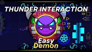 “Thunder Interaction” 100 by ZenthicAlpha  Geometry Dash [upl. by Yrtneg]