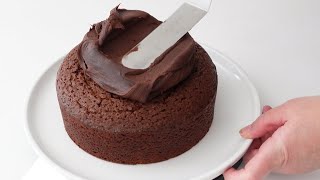 Chocolate Fudge Cake with EASY Fudge Chocolate Frosting [upl. by Emmet]