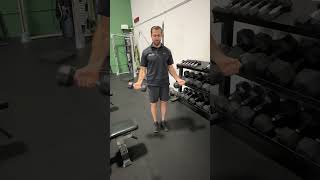 Dumbbell Biceps Curl Treatment of Long Head of the Biceps Tendinopathy [upl. by Airednaxela]