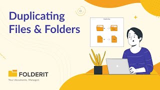 Duplicating Files and Folders in Folderit DMS [upl. by Damour]