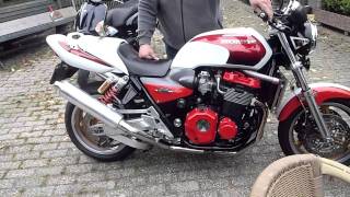 HONDA CB 1300 start up [upl. by Elyag]