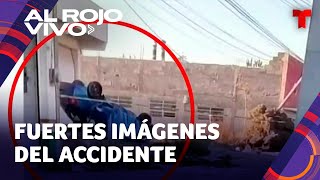 Revelan imágenes del accidente en el que murió una exreina de belleza de México [upl. by Hanoy]