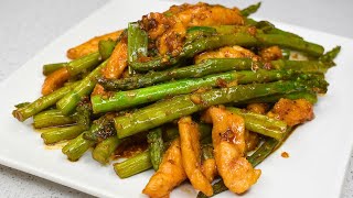 Teriyaki Chicken Asparagus The Perfect Quick amp Easy Meal [upl. by Amadeo]