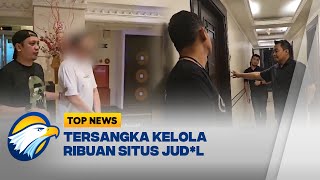 Penggerebekan Bandar Judl di Jakarta  Top News [upl. by Nyllaf]