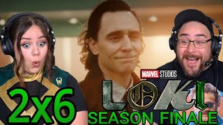 Loki 2x6 Reaction  quotGlorious Purposequot  Episode 6  SEASON 2 FINALE  Marvel [upl. by Schiffman]