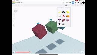 Physics Blog Using tracers to analyze rigid body motion in Sim Lab TinkerCad iPad app [upl. by Yseult]