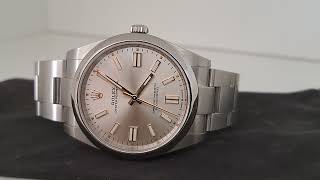 2023 Rolex Oyster Perpetual 41mm Silver Dial 124300 [upl. by Vena]