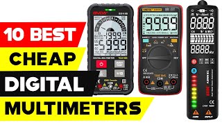 Top 10 Best cheap Digital Multimeters 2021 [upl. by Limber]