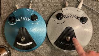 Dallas Arbiter Fuzz Face reissues  silicon vs germanium shootout By Matsubayashi Pedals [upl. by Eiromem]