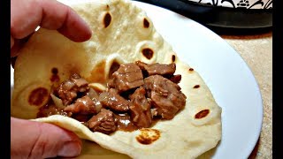 CROCK POT CARNE GUISADA  Carne Guisada Tacos [upl. by Alle915]