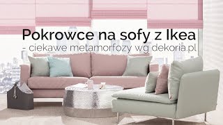 pokrowce na sofy z ikea [upl. by Naujyt]