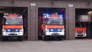 Löschzug Feuerwehr Hamburg Barmbek [upl. by Carnay]