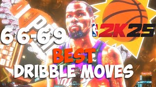 BEST DRIBBLE MOVES FOR 6’66’9 IN NBA2K25 TALL BUILDS BECOME UNSTOPPABLE BEST ANIMATIONS SEASON 2 [upl. by Tompkins]