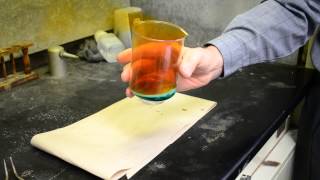 Demonstration of a penny in Concentrated Nitric Acid [upl. by Oirogerg]