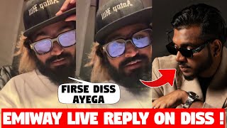 EMIWAY LIVE REPLY  DISS FOR KING AGAIN   EMIWAY LIVE AFTER BEEF WITH KING  EMIWAY vs KING [upl. by Gildea]