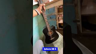 Intern38C Guitar 🎸 Unboxing amp Review  Best Guitar For Beginners ❤️ intern38c guitar shorts [upl. by Peterec]