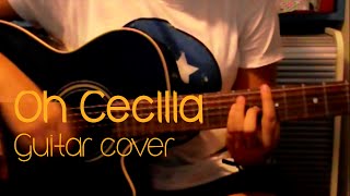 Oh Cecilia Breaking My Heart ft Shawn Mendes  The Vamps Guitar Cover [upl. by Ahsikel]