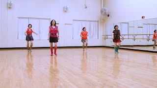 Roots  Line Dance Dance amp Teach [upl. by Sinnylg]