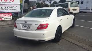 Toyota Mark X Muffler Delete [upl. by Lissie]