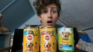 ASMR TASTING DOGFOOD😱 LOVELY ASMR S [upl. by Onirefes611]