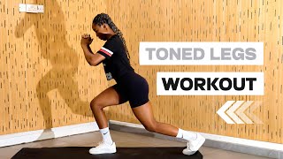 TONED LEGS WORKOUT [upl. by Telracs]