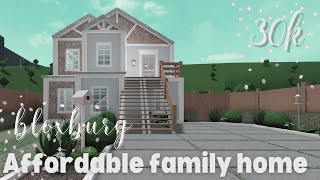 30k Bloxburg House 2 Story Exterior [upl. by Suckow575]