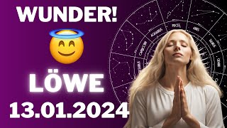 LÖWE ♌️⭐️ EIN WUNDER FÜR DICH 😱 Horoskop  13Januar 2024 löwe tarot [upl. by Villada195]