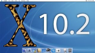 Mac OS X 102 Jaguar Demo [upl. by Greerson966]