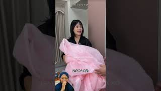 Gaun Cantik Untuk Adik Biar Mau Jaga Rahasia 😂‼️ funny dubbing shorts [upl. by Portwin176]