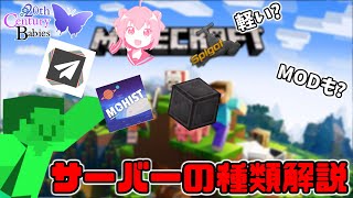 【Minecraft】サーバーが重い方必見！意外と便利なサーバーの種類について解説！【マインクラフトMOD・プラグインサーバー解説】 [upl. by Alim]