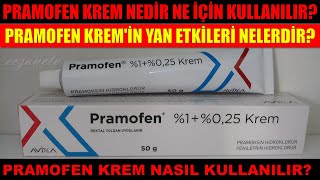 Pramofen Krem Nedir Pramofen Kremin Yan Etkileri Nelerdir Pramofen Krem Nasıl Kullanılır [upl. by Ojeibbob754]