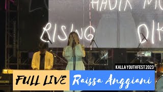 Full Live  Raissa Anggiani Kalla Youth Fest 2023 [upl. by Anwahsak466]