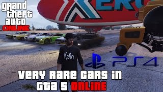 GTA 5 Online Modded Mission 1  Very Rare Cars PS4 Only [upl. by Lambard260]