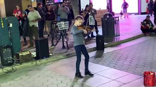 The Best Violin Street Performer Karolina Protsenko  Faded Alan Walker [upl. by Yuma]