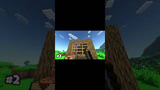 minecraft HEDDEN CHEST in short video awesomeminecraftbuildhack [upl. by Oelgnaed103]