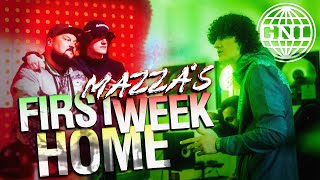 MAZZAS FIRST WEEK HOME VLOG l Coming Home Studio Debut amp Fire in the Booth [upl. by Stefania33]