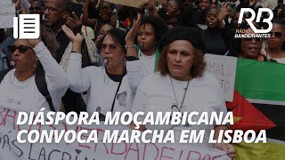 Diáspora moçambicana convoca marcha contra violência política  Bandeirantes Acontece [upl. by Terrill]